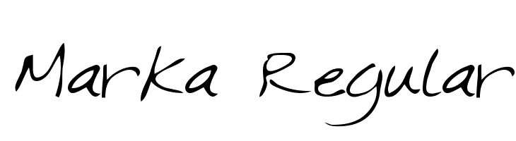 Marka Regular Font