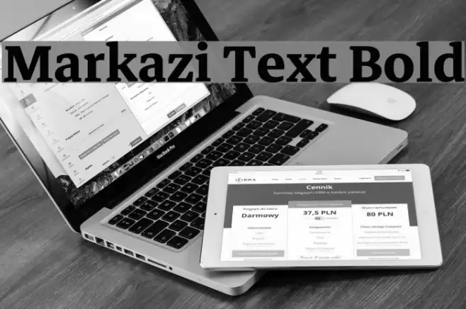 Markazi Text Bold Font examples