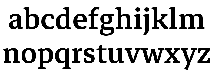 Markazi Text Medium Font LOWERCASE