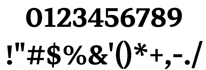 Markazi Text SemiBold Font OTHER CHARS