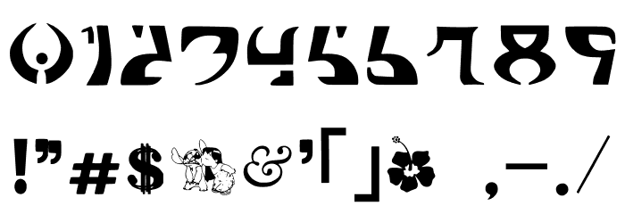 Markbats 12 Regular Font OTHER CHARS