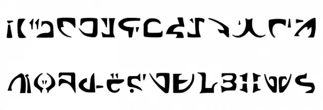 Markbats 12 Regular フォント 大文字
