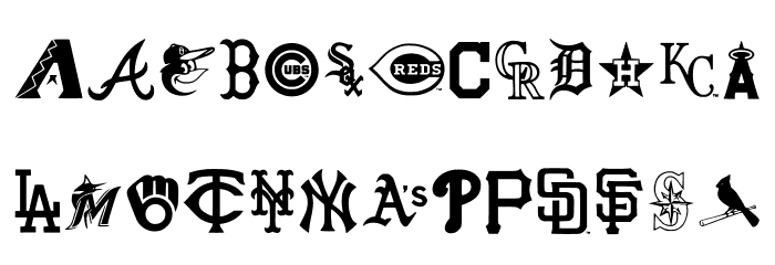 Markbats 7 Regular Font LOWERCASE