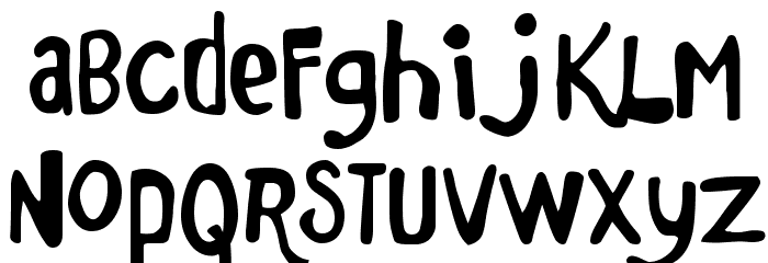 Marker Monkey FW Font LOWERCASE