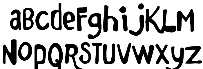 Marker Monkey Font LOWERCASE