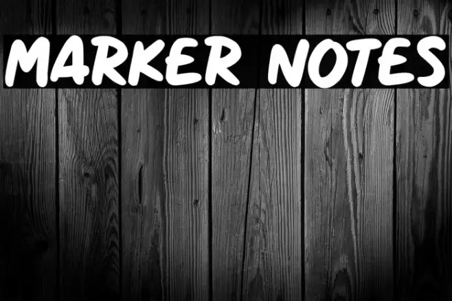 Marker Notes Example 2