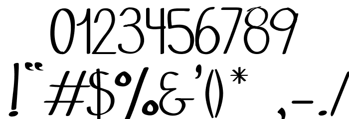Marker Palafotz Font OTHER CHARS
