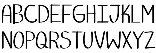 Marker Palafotz Schriftart Groß