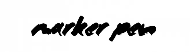 Marker Pen  Free Fonts Download