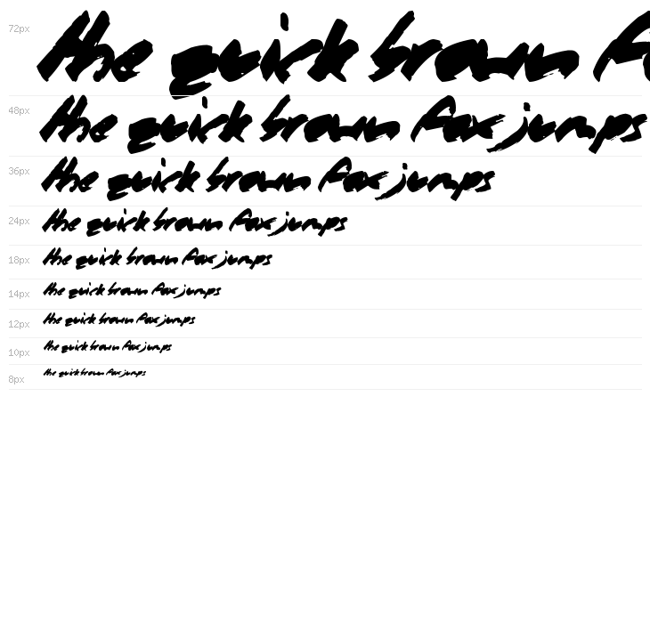 Marker Pen Waterfall