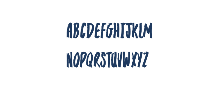 Marker Pens Uppercase