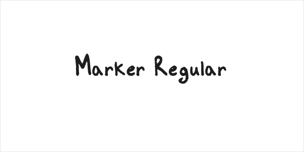 Marker Regular Logo