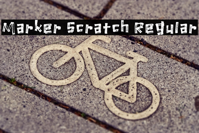 Marker Scratch Regular Example 3