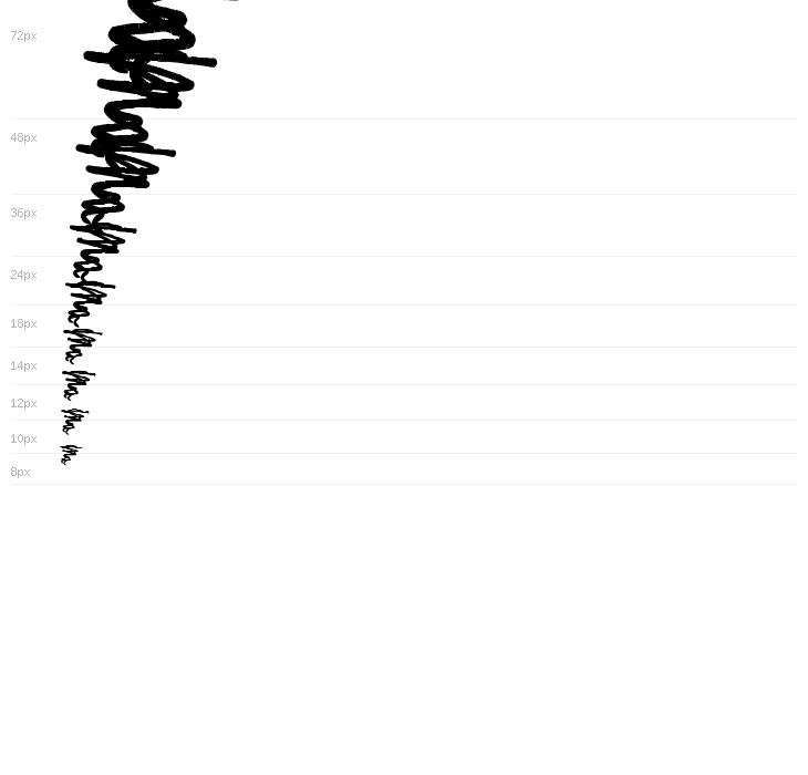 Marker Scribbles Waterfall