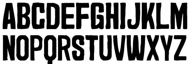 Marker2 Font UPPERCASE