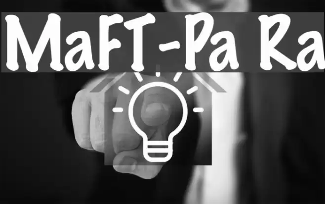 MarkerFeltThin-Plain Regular Font examples