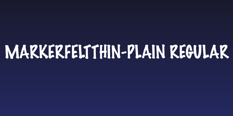 MarkerFeltThin-Plain Regular Social Header