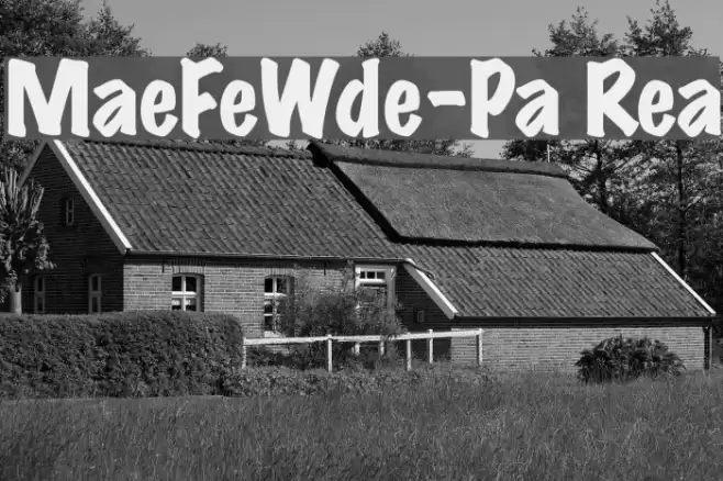 MarkerFeltWide-Plain Regular  examples