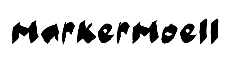 MarkerMoeII Font