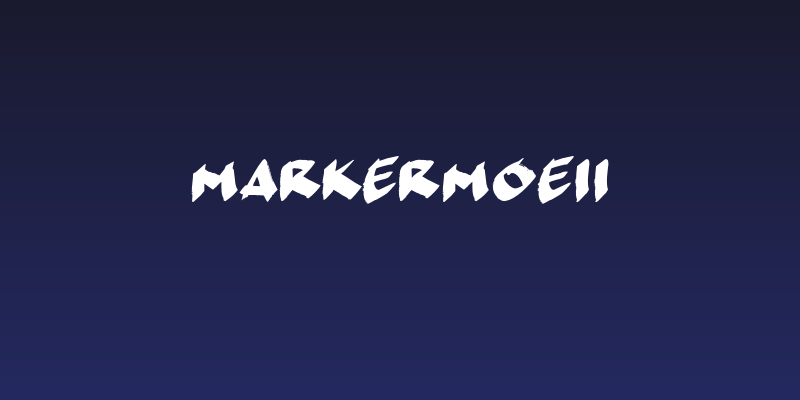 MarkerMoeII Social Header