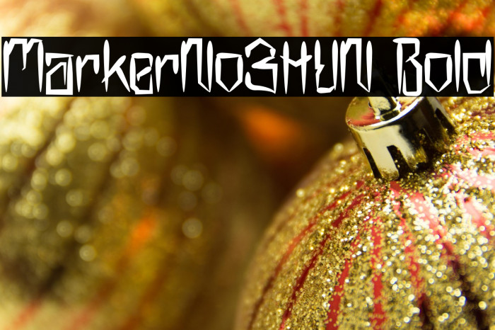 MarkerNo3HUN Bold Example 3