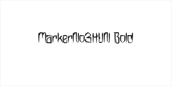 MarkerNo3HUN Bold Logo