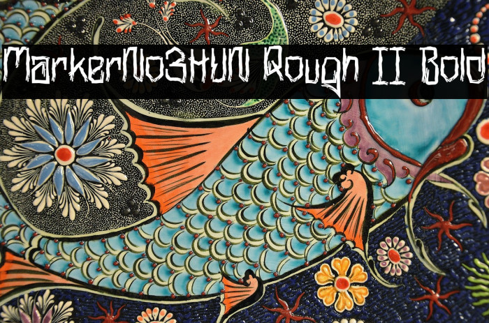 MarkerNo3HUN Rough II Bold Example 1