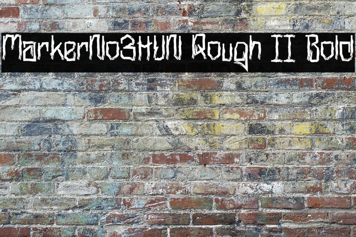 MarkerNo3HUN Rough II Bold Example 3