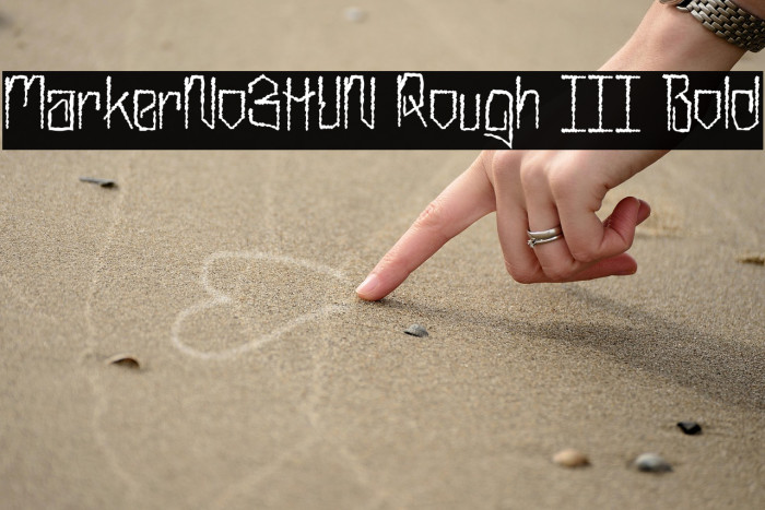 MarkerNo3HUN Rough III Bold Example 3