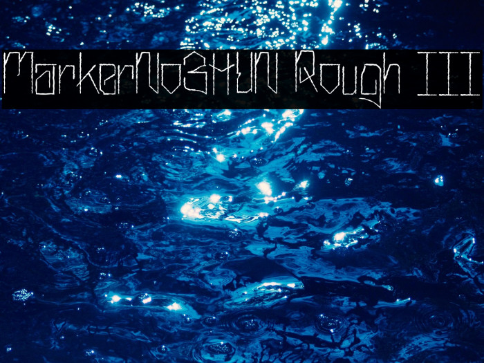 MarkerNo3HUN Rough III Example 2