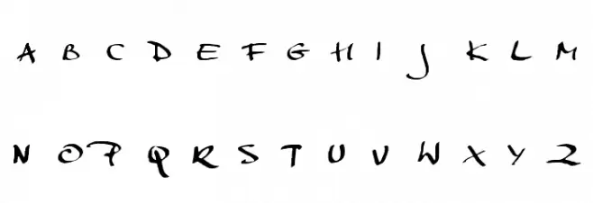 MarkerScript Fonte MAIÚSCULAS