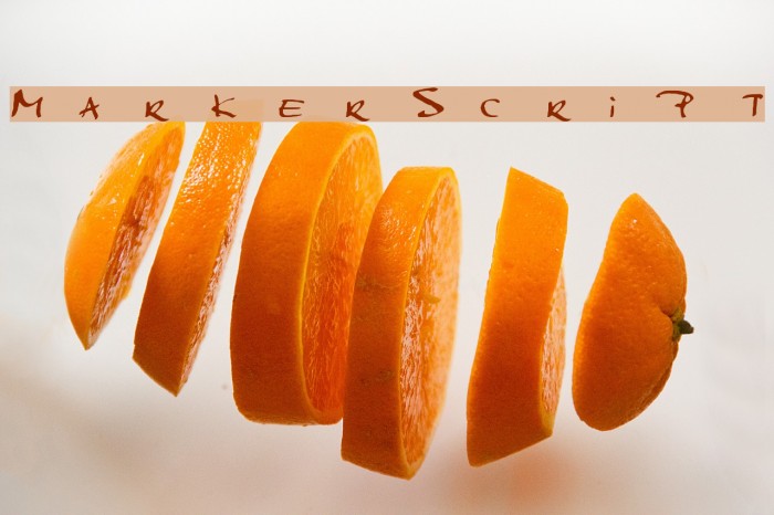 MarkerScript Font examples