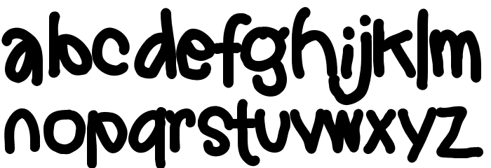 Markera Font LOWERCASE