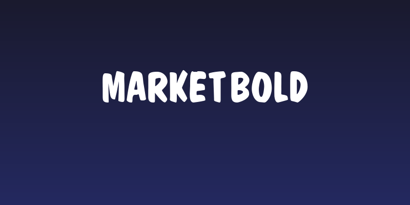 Market Bold Social Header