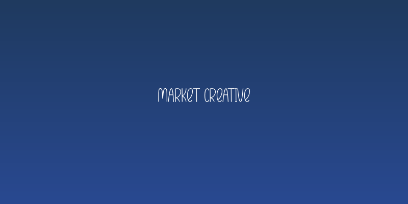 Market Creative Social Header