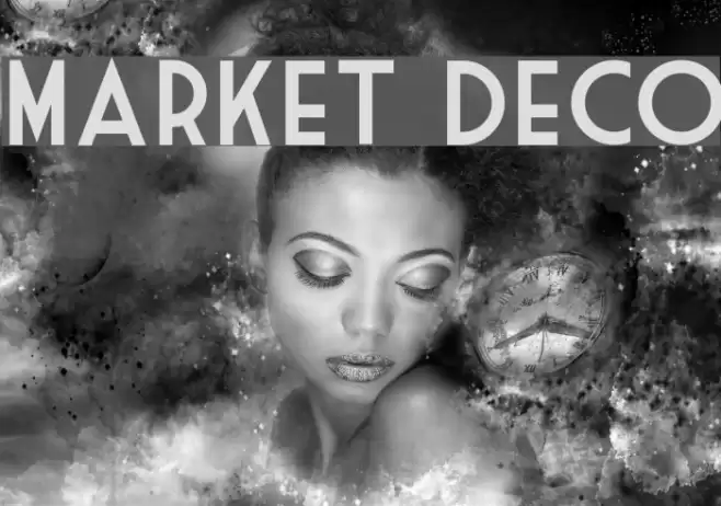 Market Deco Font examples