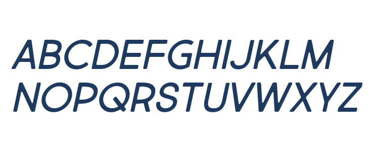 Market Fresh All Caps Italic Rg Lowercase