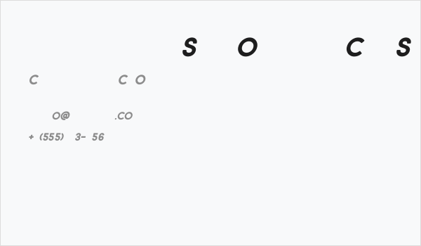 Market Fresh Bold All Caps Italic Business Card