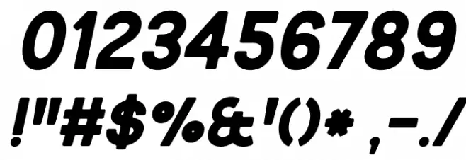 Market Fresh Bold Italic Reg Font OTHER CHARS