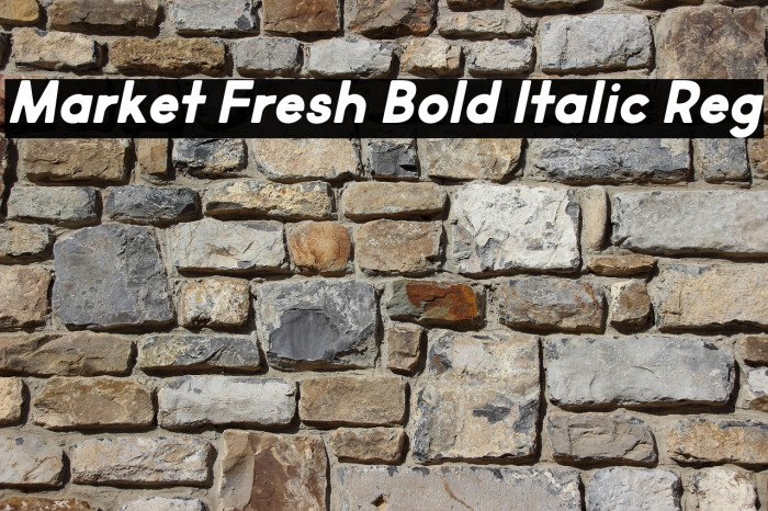 Market Fresh Bold Italic Reg Example 2