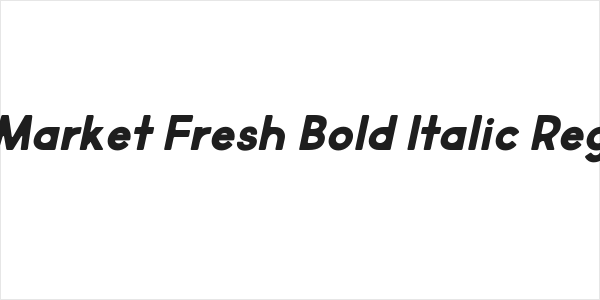 Market Fresh Bold Italic Reg Logo