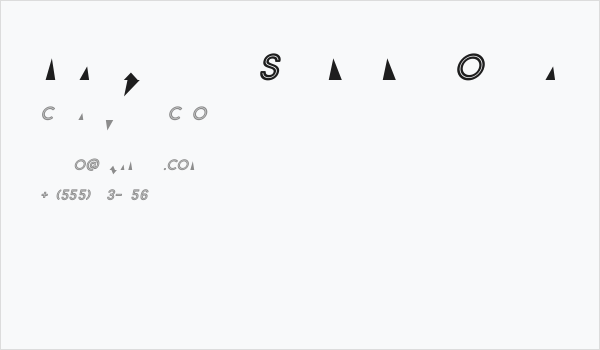 Market Fresh Inline Bold All Caps Italic Business Card