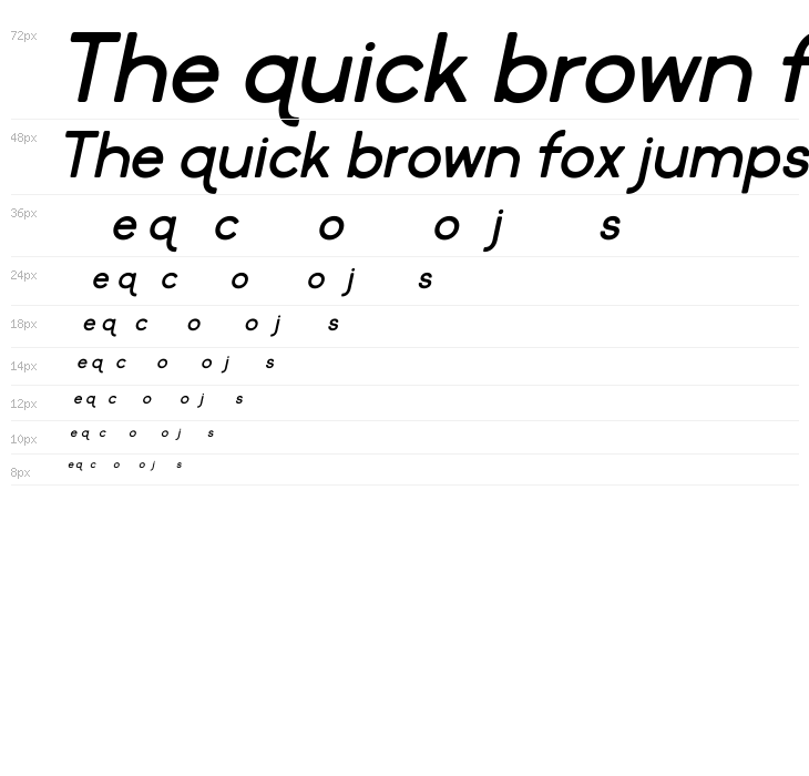 Market Fresh Italic Regular Waterfall