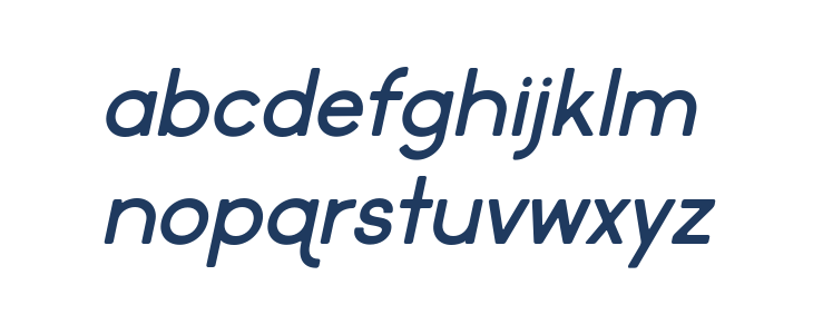 Market Fresh Italic Regular Lowercase