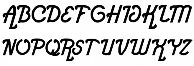 Market Leader Font UPPERCASE