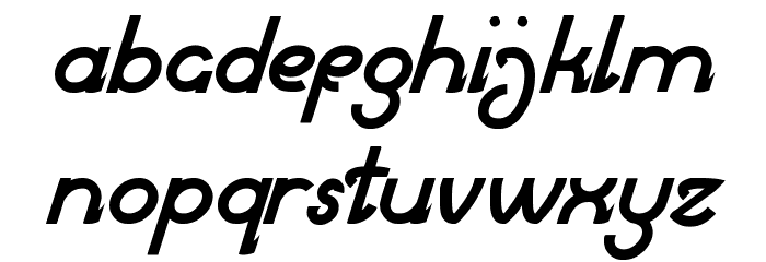 Market Leader Font LOWERCASE