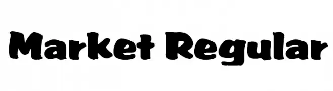 Market Regular  Скачать бесплатные шрифты