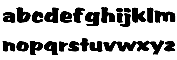 Market Regular Font LOWERCASE