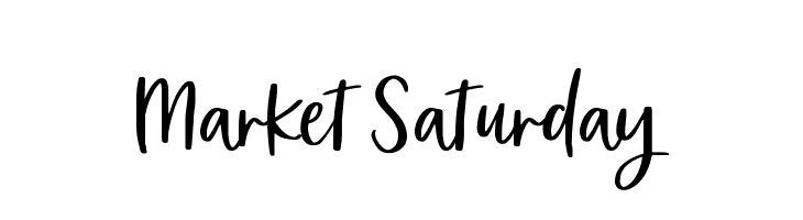 Market Saturday Font