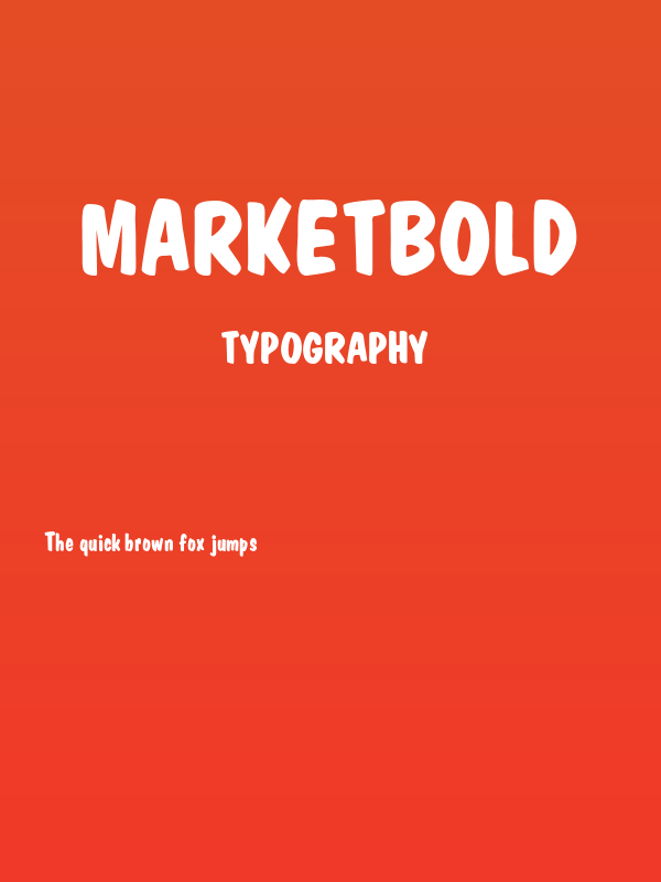 MarketBold Poster